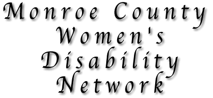 Monroe County Women's Disability Network title
